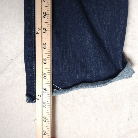 Judy Blue Womens Flare Jeans Size 1/25 Dark Wash Stretch Denim High Rise Boho - Picture 6 of 14